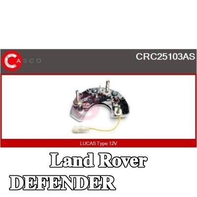 CASCO المقوم، المولد — Land Rover Defender