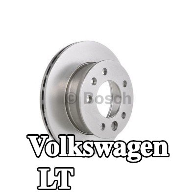 BOSCH القطر الخارجي لقرص المكابح: 276mm, مُهوى, مزود بفتحات تهوية داخلية, مشحم, مع مسامير/براغي — Volkswagen Lt
