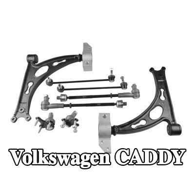 TEDGUM مجموعة الوصلات, تعليق العجلة المحور الأمامي — Volkswagen Caddy