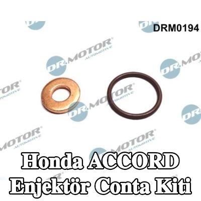 DR.MOTOR AUTOMOTIVE Enjektör conta kiti — Honda Accord