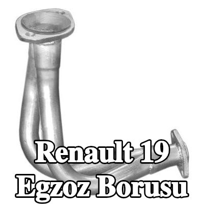 POLMO Egzoz Borusu — Renault 19