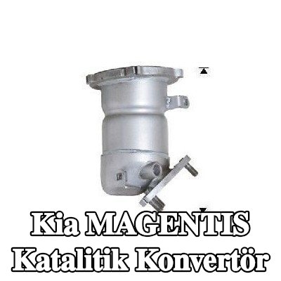 VEGAZ Sabitleme/montaj malzemesi dahil katalitik konvertör, montaj parçaları ile — Kia Magentis