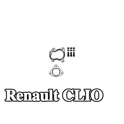 HJS طقم تركيب، المحول الحفاز الأساسي — Renault Clio
