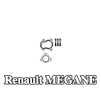 HJS طقم تركيب، المحول الحفاز الأساسي — Renault Megane