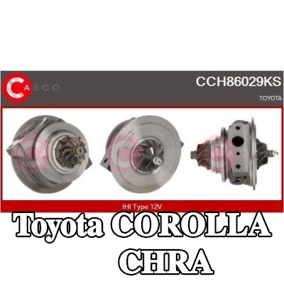 CASCO توربو CHRA — Toyota Corolla