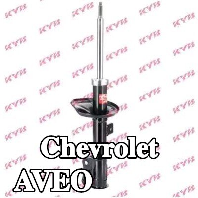 KYB ممتص الصدمات Excel-G, المحور الأمامي الأيمن, ضغط الغاز, دعامة نظام التعليق — 2003 Chevrolet Aveo
