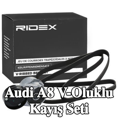 RIDEX V-Oluklu Kayış Seti — 1994 Audi A8
