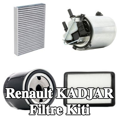 RIDEX Filtre kiti — Renault Kadjar