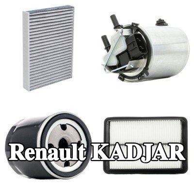 RIDEX مجموعة الفلاتر — Renault Kadjar