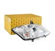 HELLA Far Sağ, H7/H7/H7, PY21W, W21/5W, ampullü, far seviyeleme motorlu — Mercedes-Benz Vito (1)