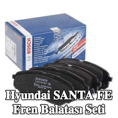 BOSCH Gıcırtı önleyici plakalı fren balatası seti — Hyundai Santa Fe