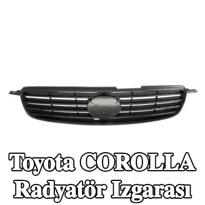 BLIC Ön radyatör ızgarası, siyah — 2000 Toyota Corolla