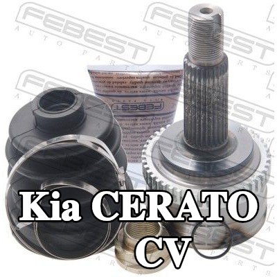 FEBEST وصلة المحور الأمامي, جانب العجلة, مع حلقة مستشعر ABS — 2012 Kia Cerato