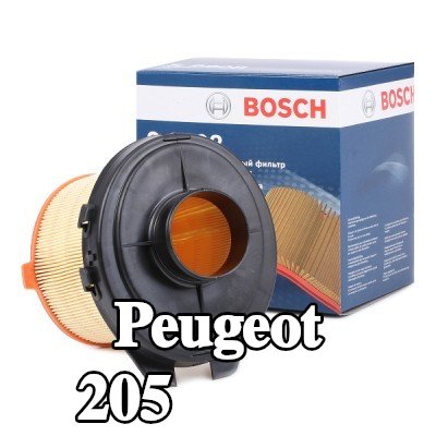 BOSCH مرشح الهواء — Peugeot 205
