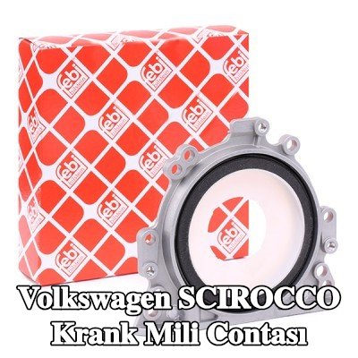 FEBI BILSTEIN Krank mili contası PTFE (politetrafloroetilen), flanş ile — 2012 Volkswagen Scirocco