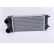 NISSENS Hızlı bağlantı parçası olmayan Intercooler, Sol konektör, açılı, Sağ konektör, açılı — 2016 Ford Transit Courier (1)
