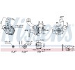NISSENS مضخة التسريع، المكربن — Nissan Interstar (6)