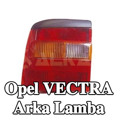 ALKAR Arka lamba Sol, ampul yuvası olmadan — 1990 Opel Vectra