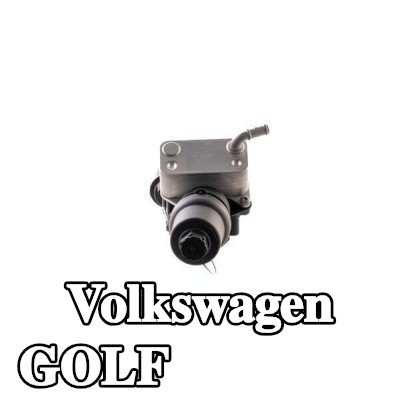 MAHLE مبرد زيت المحرك مع مبيت فلتر الزيت, مع مرشح, مع حلقة مانعة للتسرب — 2004 Volkswagen Golf