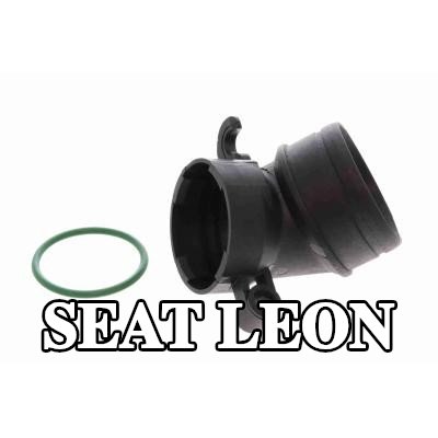 VAICO أنبوب السحب, مرشح الهواء مع حشية/مانع تسرب, مع برغي — 2012 SEAT Leon