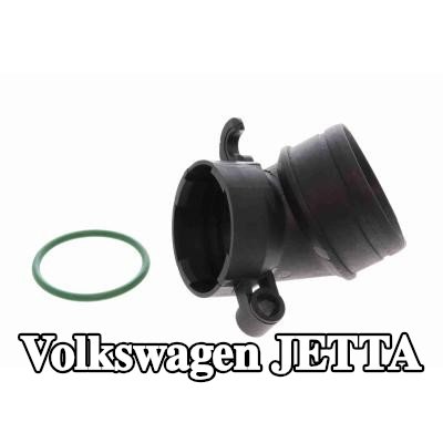 VAICO أنبوب السحب, مرشح الهواء مع حشية/مانع تسرب, مع برغي — Volkswagen Jetta