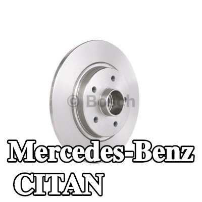 BOSCH القطر الخارجي لقرص المكابح: 274mm, صلب, مشحم, مع حلقة مستشعر ABS, مع محمل العجلة — 2012 Mercedes-Benz Citan
