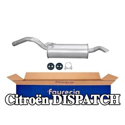 HELLA كاتم الصوت الخلفي الخلفي, مع قطع التركيب — 2000 Citroën Dispatch