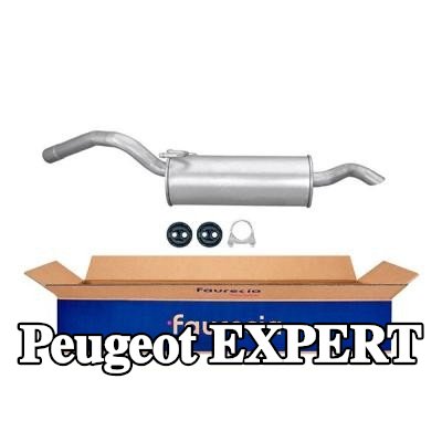 HELLA كاتم الصوت الخلفي الخلفي, مع قطع التركيب — 2000 Peugeot Expert