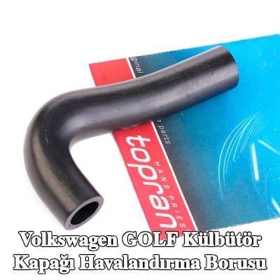 TOPRAN Külbütör kapağı havalandırma borusu — 1990 Volkswagen Golf