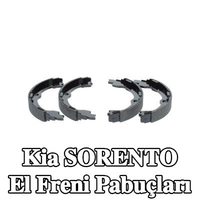 BOSCH El freni pabuçları — Kia Sorento
