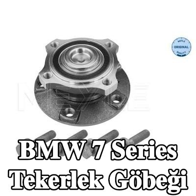 MEYLE ORİJİNAL Kalite Tekerlek Göbeği, Ön Aks, entegre tekerlek yatağı ile, sabitleme/montaj malzemesi ile — 2002 BMW 7 Series
