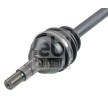 FEBI BILSTEIN Tahrik mili Ön Aks Sol, somunlu — 2016 Opel Astra (3)