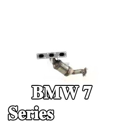 WALKER المحول الحفاز مع مشعب العادم, مع قطع التركيب — 2003 BMW 7 Series