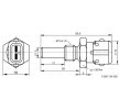 BOSCH Sensör, soğutma sıvısı sıcaklığı — Citroën Bx (4)