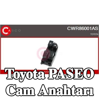 CASCO Sürücü tarafı cam anahtarı — 1990 Toyota Paseo