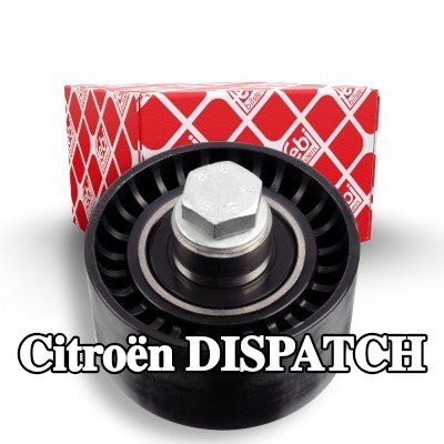 FEBI BILSTEIN بكرة انحراف حزام التوقيت مع برغي — 2000 Citroën Dispatch