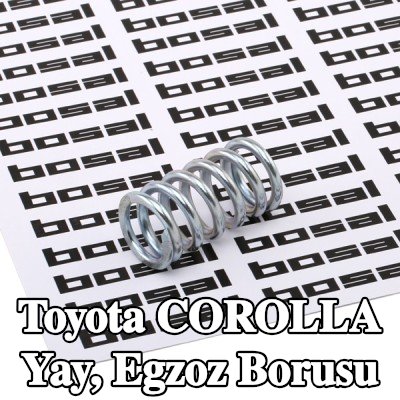 BOSAL Yay, egzoz borusu — Toyota Corolla