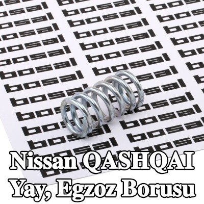 BOSAL Yay, egzoz borusu — Nissan Qashqai