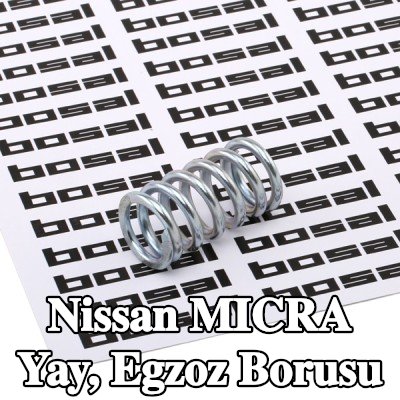 BOSAL Yay, egzoz borusu — Nissan Micra