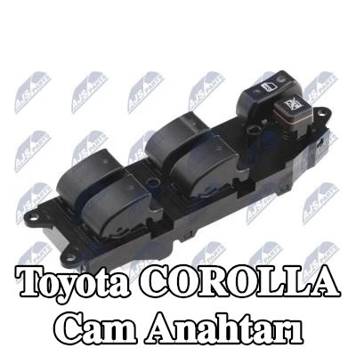 NTY Sol ön cam anahtarı — 2002 Toyota Corolla