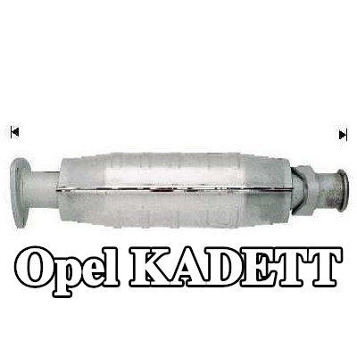 VEGAZ محول حفاز مع مواد التثبيت/التركيب — Opel Kadett