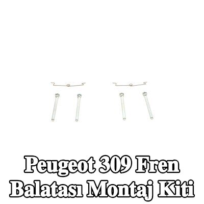 BOSCH Fren balatası montaj kiti — Peugeot 309