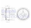 DELPHI Fren kampanas 242mm — Chevrolet Lacetti (1)