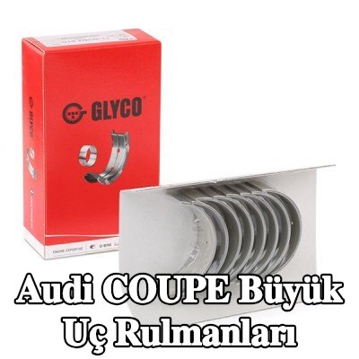 GLYCO Bronz kaplı çelik sırtlı büyük uç rulmanları — Audi Coupe