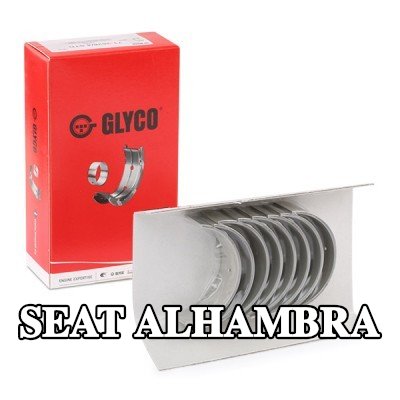 GLYCO محامل الطرف الكبير ذات ظهر فولاذي مطلي بالبرونز — 2000 SEAT Alhambra