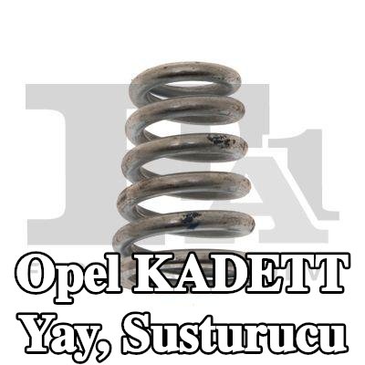 FA1 Yay, susturucu — 1990 Opel Kadett