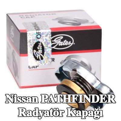 GATES Radyatör kapağı — 1996 Nissan Pathfinder