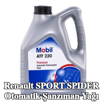 MOBIL Otomatik şanzıman yağı ATF, 220 — Renault Sport Spider