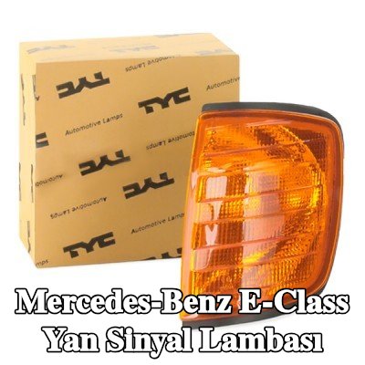 TYC Yan sinyal lambası Sol Ön, Turuncu, ampul tutuculu — 1997 Mercedes-Benz E-Class