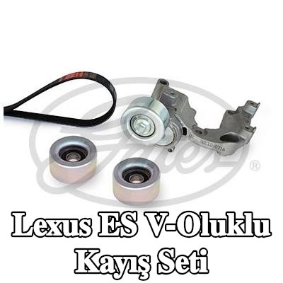 GATES V-Ribbed Kayış Seti Micro-V Kiti, Micro-V® Stretch Fit™ — 2011 Lexus Es